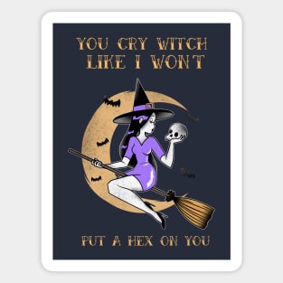 SASSY WITCH Magnet